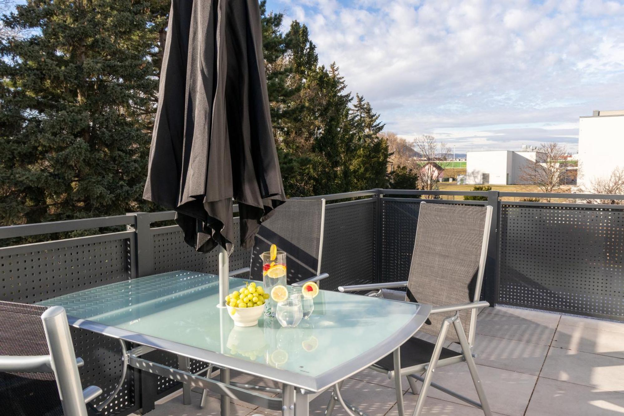 Ferienwohnung Noblenest: Terrasse - Netflix - Kaffee Wien Exterior foto